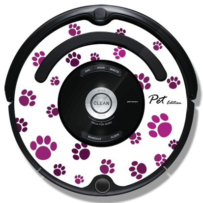 Enojado vertical transmitir Pegatina iDress Pet Lover (blanco) para Roomba | Tienda online de productos  de iRobot
