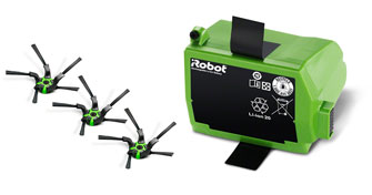 Batería iRobot Roomba de litio Serie S + Cepillos laterales de 3 aspas 